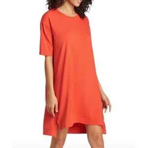 EILEEN FISHER organic a line cotton jersey tshirt dress size L